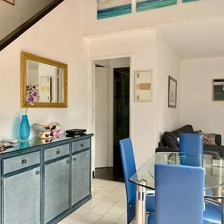 Climatisee, 6 Pers, 2 Chambres, Loggia, Jardin + Piscine Et Parking - Ref Hdp90 * Agde